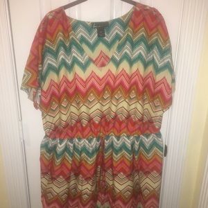 Aztec Print Lane Bryant Dress